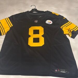 Nike Black and Yellow Pittsburgh Steelers Jersey